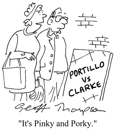 Portillo vs Clarke: 'It's Pinky and Porky.'