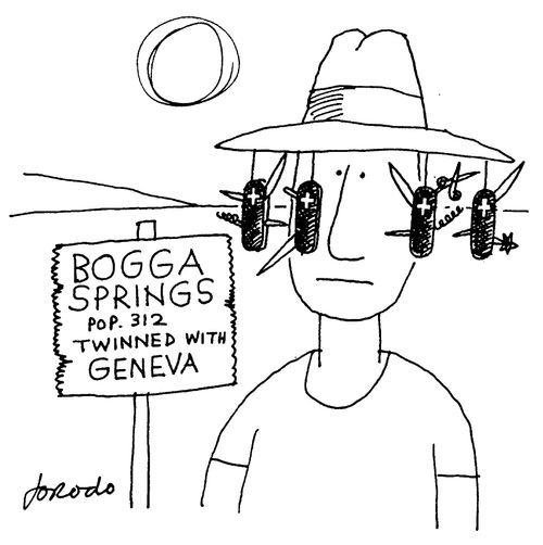 Bogga Springs - Twinned with Geneva