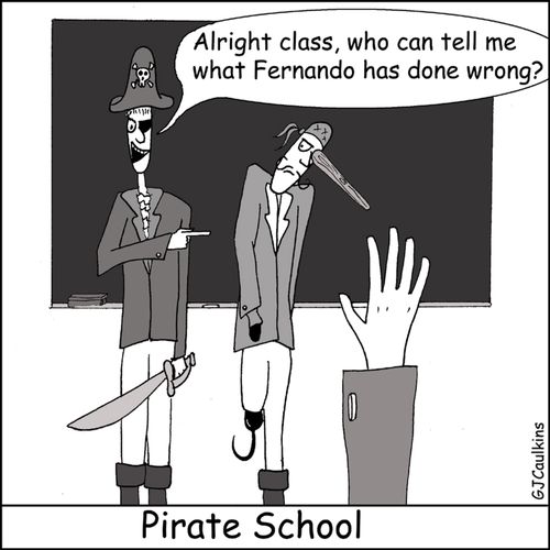 Pirate school.