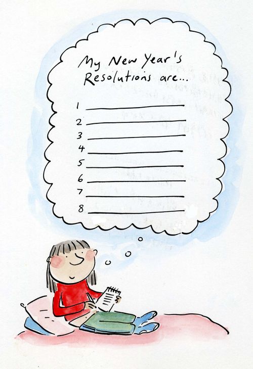 New Year's Resolutions.