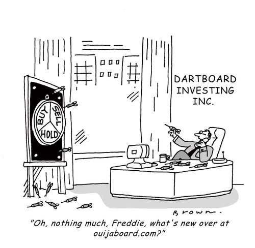 'Oh, nothing much, Freddie, what's new over at ouijaboard.com?'