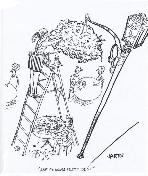 'Are you using pesticides?'
