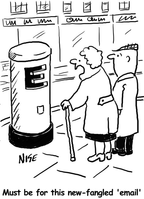 'Must be for this new-fangled-email.'