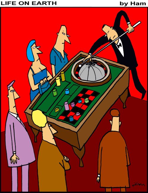 Roulette pool.