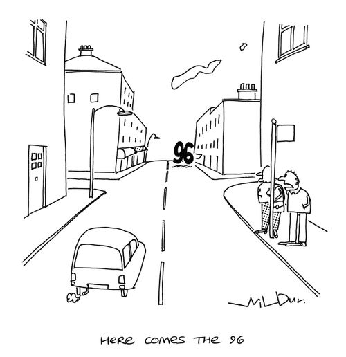 'Here comes the 96...'