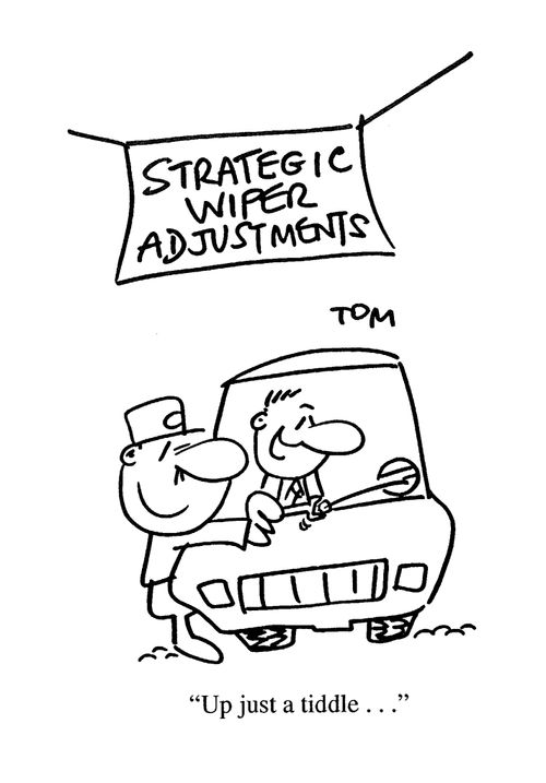 Strategic Wiper Adjustments: "Up just a tiddle..."