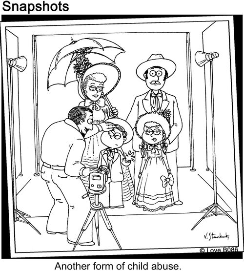 Family Portrait Abuse.