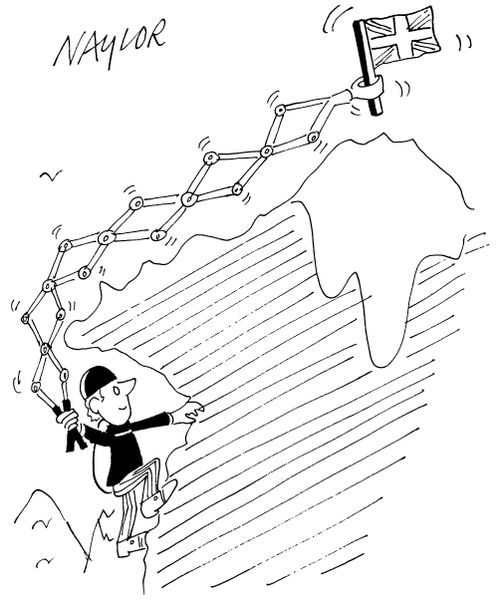 Cheating to get to the Summit.