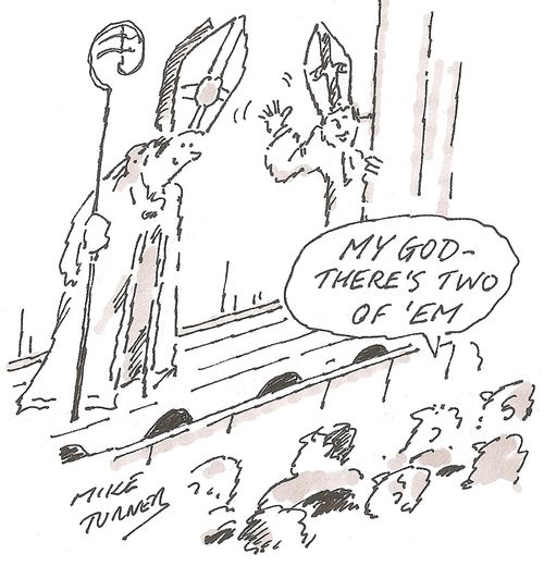 'My God - there's two of 'em!'