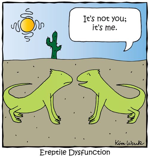 Ereptile Dysfunction