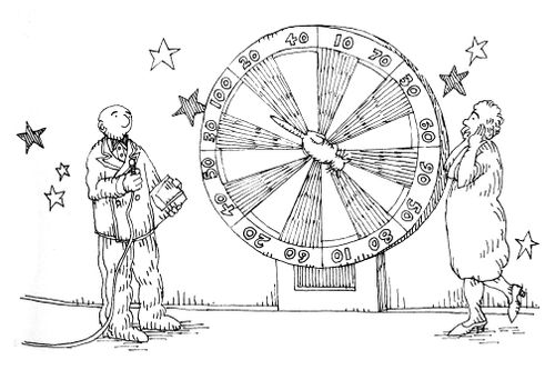 101 uses of a dead cat: spinning wheel