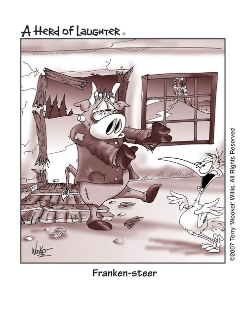 Franken-steer.