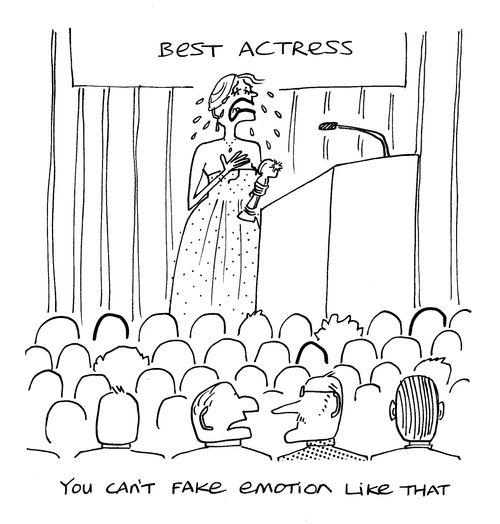 'You can't fake emotion like that.'