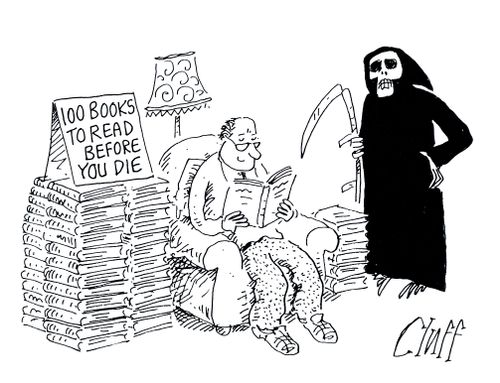 100 books to read before you die.