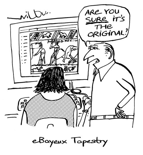 'Are you sure it's the original?'