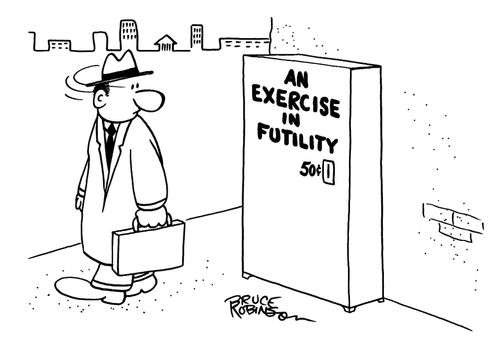 AN EXERCISE IN FUTILITY Vending Machine