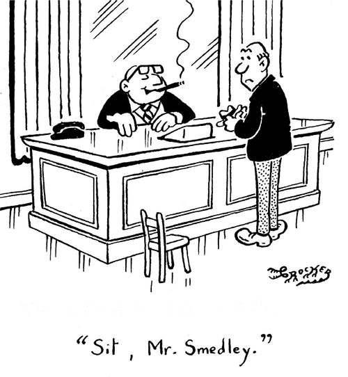 'Sit, Mr. Smedley.'