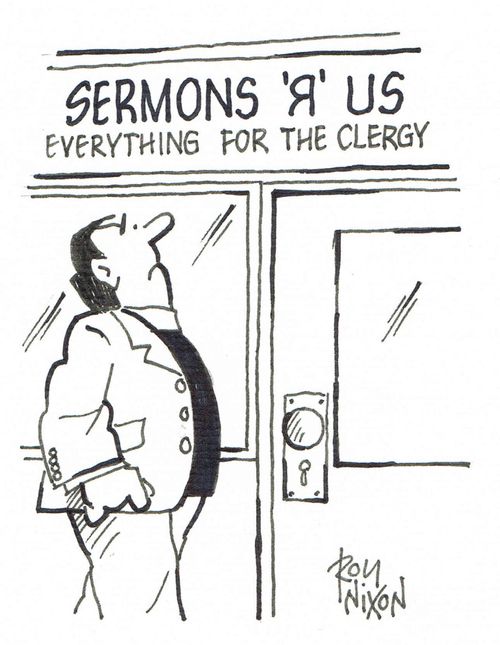 SERMONS 'R' US - everything for the clergy.