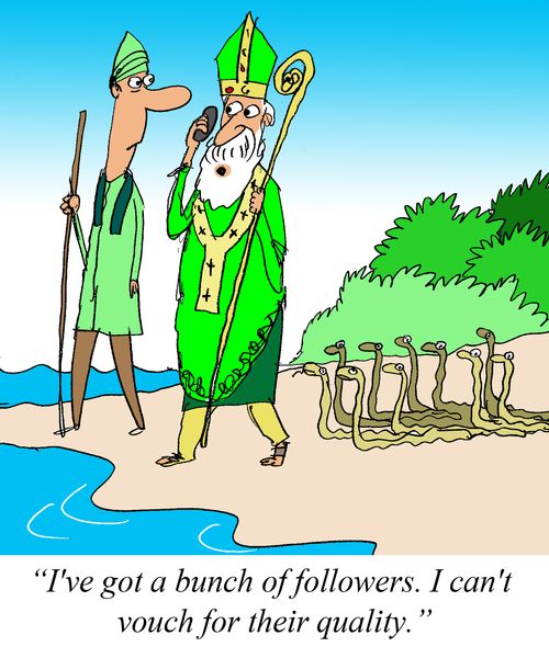 'I've got a bunch of followers. I can't vouch for their quality.'