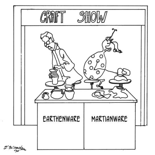 Craft Show: Earth & Martianware.