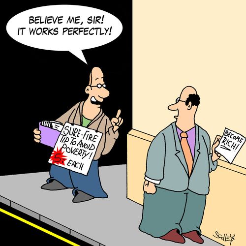 'Believe me, sir! It works perfectly!'