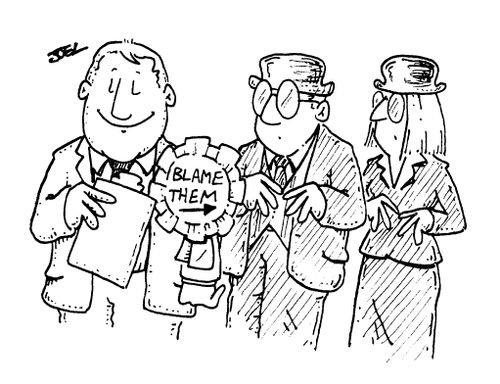 Politian 'Blame them'