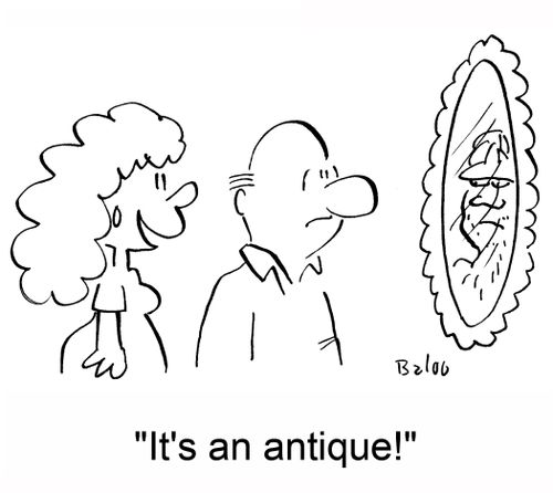 'It's an antique!'