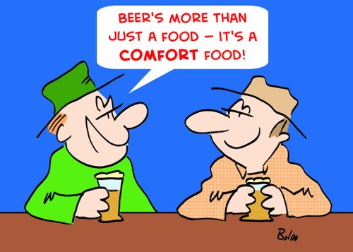 'Beer's more than just a food -- it's a comfort food!'