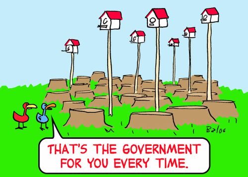 'That's the Government for you every time.'