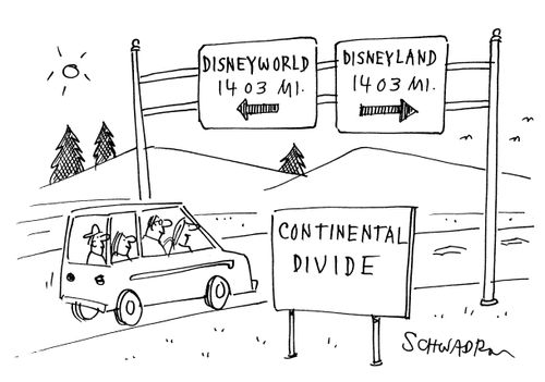 DisneyworldDisneyland - Continental Divide.