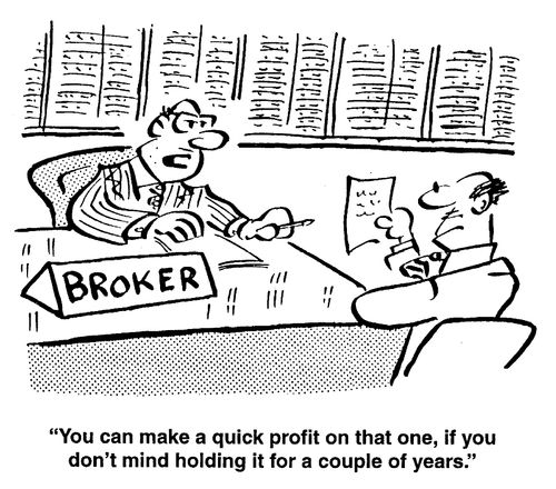 You can make a quick profit on that one, if you don't mind holding it for a couple of years