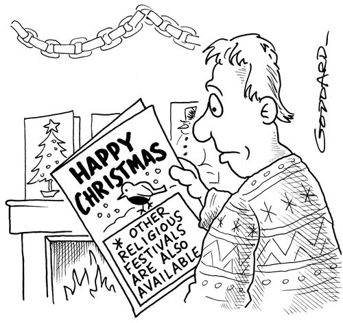 Happy Christmas - other religious festivals are also available.