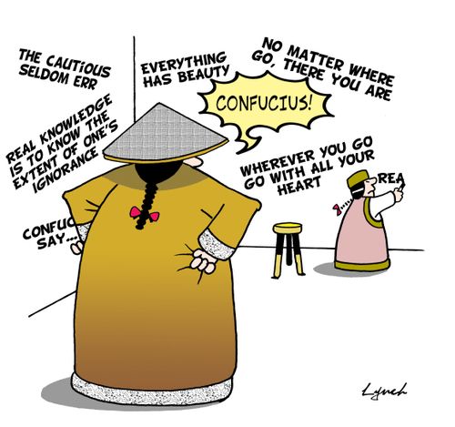 Confucius.