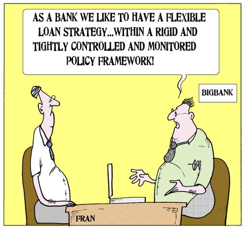 'As a bank we like to have a flexible loan strategy...'