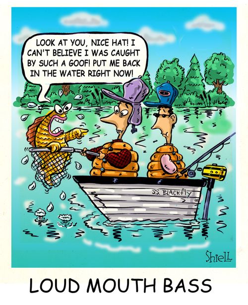 Loud mouth bass.