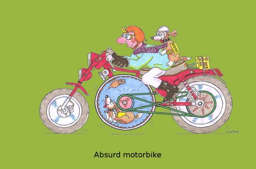 Absurd motorbike