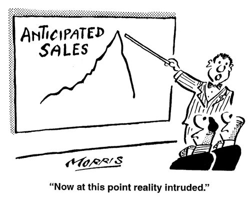 "Now at this point reality intruded."