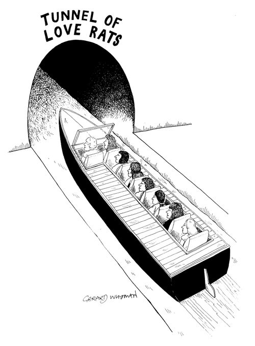 'Tunnel of love rats'