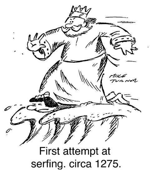 First attempt at serfing circa 1275