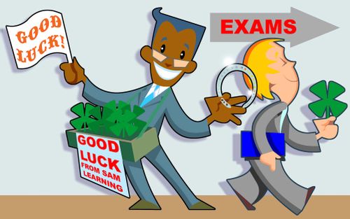Good Luck in your Exams.