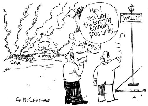 Hey, This Way - the booming economy - good times...