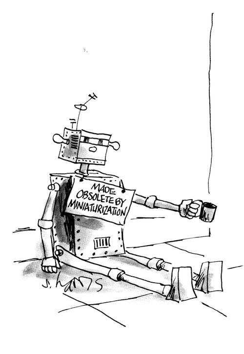 Made obsolete by miniaturization.