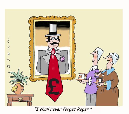 'I shall never forget Roger.'