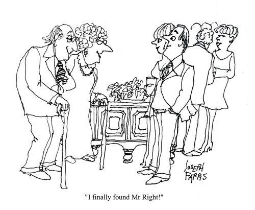 'I finally found Mr Right!'