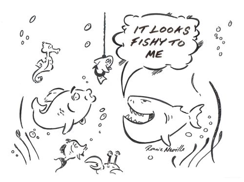 'It looks fishy to me.'