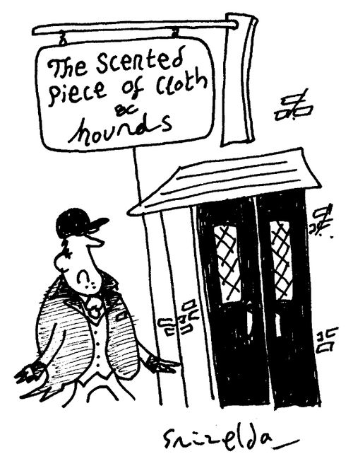 The Scented Piece Of Cloth And Hounds Pub
