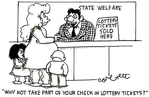 'Why not take part of your check in lottery tickets?'
