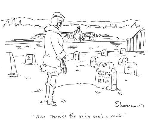 'And thanks for being such a rock.'