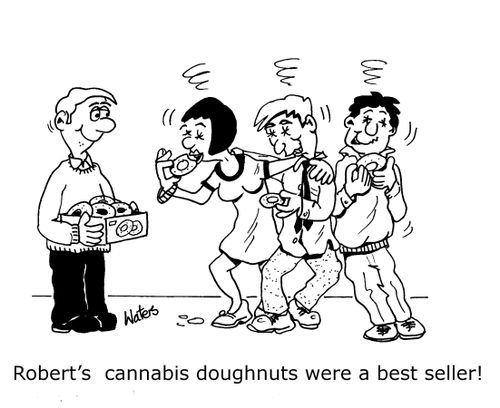 Robert's cannabis doughnuts were a best seller!