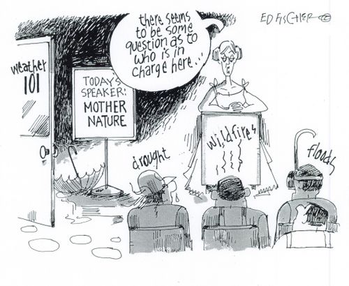 'There seems to be some question as to who is in charge here. . .'